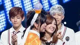TAEHYUNG V AND EUNJI MOMENTS ❤ BTS and Apink