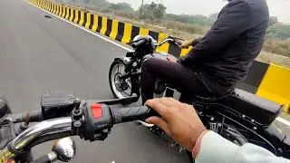 bullet standard bs6 350 vs bullet classic 350 || Drag race