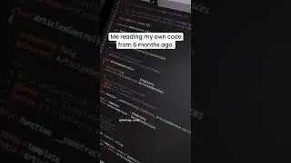 Eww.... 😂😂😂.... #memesdaily #codinglife #oldcode #codingaftermonths #legacycode