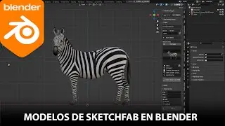 Importar modelos de Sketchfab con Addon
