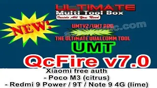 Umt Qcfire V7.0 New Update Add Xiaomi Sdm662 Cpu | umt update card solution