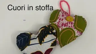 Cuore in stoffa imbottito senza cuciture tutorial