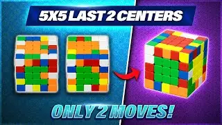 5x5 LAST 2 CENTERS | EASY TUTORIAL