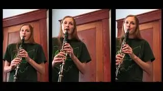 Eréndira the Warrior Princess - Marching Band Show, Clarinet Demonstration | Casey Morris Wadsack
