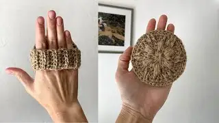 😍 THE MOST BEAUTIFUL LOCK with a handle crocheted from jute @Katya SHODDI CROCHET crochet