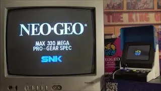 La Neo Geo Mini sur un écran CRT (Scaler Converter HDMI to Scart)