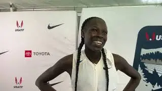 Athing Mu-Nikolayev After Failing To Make 800m Final At USATF Outdoor Championships