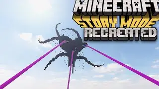 Minecraft Story Mode | Wither Storm Chase Re-Created