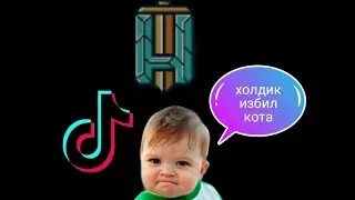 Холдик избил кота своего друга кота! Смотреть всем!!!