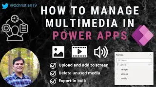 How To Manage Multimedia In Power Apps