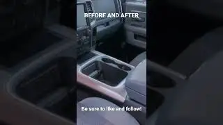 Ram 1500 center console transformation! 