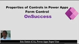 Power Apps Edit form Control - OnSuccess Property