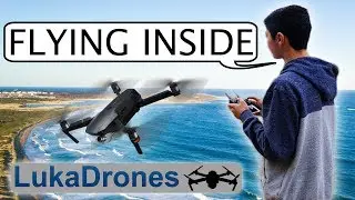 FLYING THE DJI MAVIC PRO INSIDE
