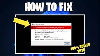 This app has been blocked for your protection in Windows 10 /11/8/7 - How To Fix mmc  jumpstart