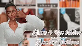 My Sims 4 5GB Custom Content Folder!