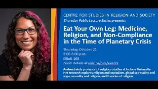 CSRS Health Humanities Workshop #2 - Oct 21 Andrea Jain