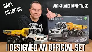 CADA C61054W Articulated dump truck - Designer review