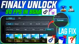 90 FPS Best GFX TOOL For Bgmi/Pubg | New 3.6 Update | How To Unlock 90 Fps In PUBG/ BGMI 🔥✔️
