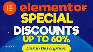 Ultimate Elementor Discount Code 2023 : Upto 60% Discount on Elementor Pro