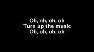 Chris Brown - Turn Up The Music (Lyrics On Screen) [Fortune]