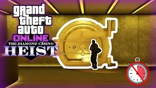 Как попасть в хранилище казино без таймера - Casino Heist Vault door GLITCH | Grand Theft Auto V