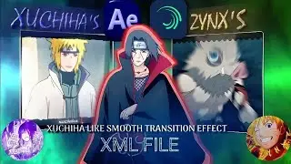 Xuchiha like smooth transition effect in alight motion (+preset)