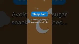 😴 Sleep Fact #sleepfacts #sleepbetter #shorts