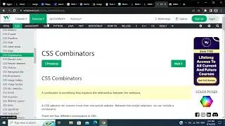 css_ From Combinators till Navigation Bar