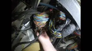 DESMONTAJE DEL MOTOR BMW Y INSTALACION ELECTRICA PARA EL SWAP AL NISSAN PATROL GR Y61  .  M57