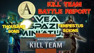 Kill Team 2021 Battle Report Thousand Sons vs Tempestus Scions ITA