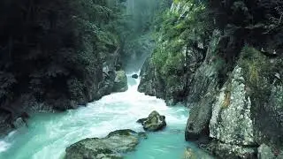 Relaxing waterfall sound || Stress relief sound￼￼