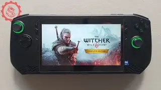 MSI Claw - Witcher 3 Gameplay
