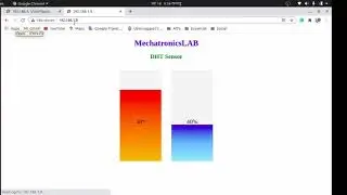 MicroPython  DHT WebServer  Display Temperature and Humidity