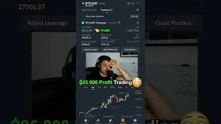 25 000💲 Profit on Binance Crypto Futures Trading 
