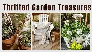 Garden Thrift Store Treasures~Ideas For Treasures to Thrift For Your Garden