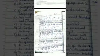 Role of grammar in learning a language 