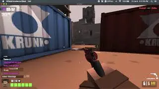 Playing Krunker.io!