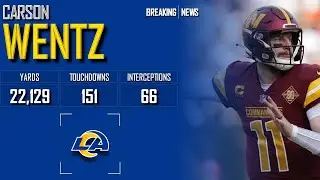 LOS ANGELES RAMS: Carson Wentz ᴴᴰ
