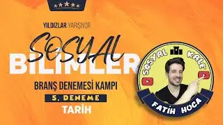 TYT Tarih Sosyal  Kampı Deneme -5 | 2024 YKS