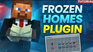 DonutSMP Home GUI in Minecraft! | FrozenHomes Plugin Showcase & Setup