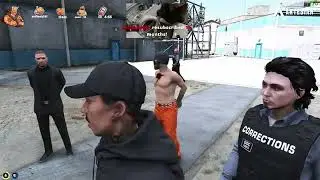 Cleanbois Take out whole Jail guards || Cb vs Pd || [NoPixel GTA RP]