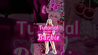 No rodapé do app clik em modelos, dps na lupa, pesquise Barbie, escolha e siga a instrução #barbie