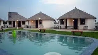 The village resort mandvi full view and room conditions for booking hotel