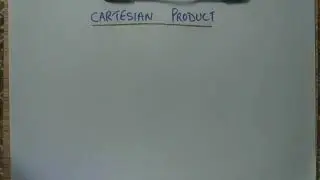 Cartesian Product of Sets| Discrete Mathematics