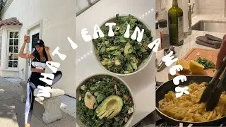 WHAT I EAT IN A WEEK | Healthy & Simple Meals