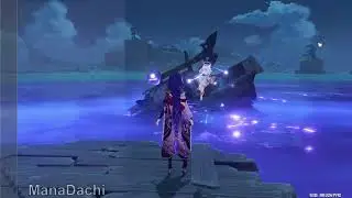 Raimei Angelfish 3 days Respawn timer was a lie ?? - Genshin Impact ( The Catch Pole Arm Quest )(原神)