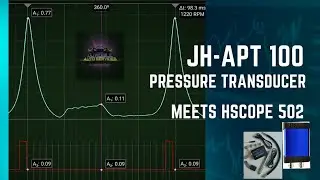 JH-APT100 Pressure Transducer Works With HS502 oscilloscope