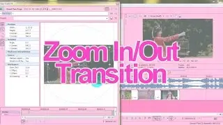 Zoom In/Out Transition | Sony Vegas