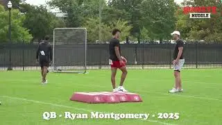2025 QB Ryan Montgomery continues to develop at Ohio State camp