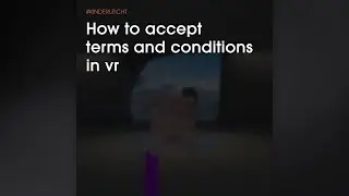 Kinderleicht - How to accept terms and conditions in vr